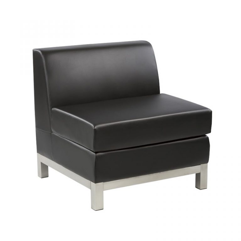 Compose Armless Reception Chair Twin Cities Used Office Furniture